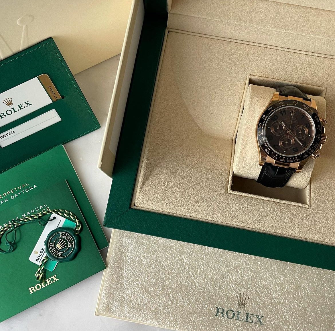 Rolex Daytona chocolate new